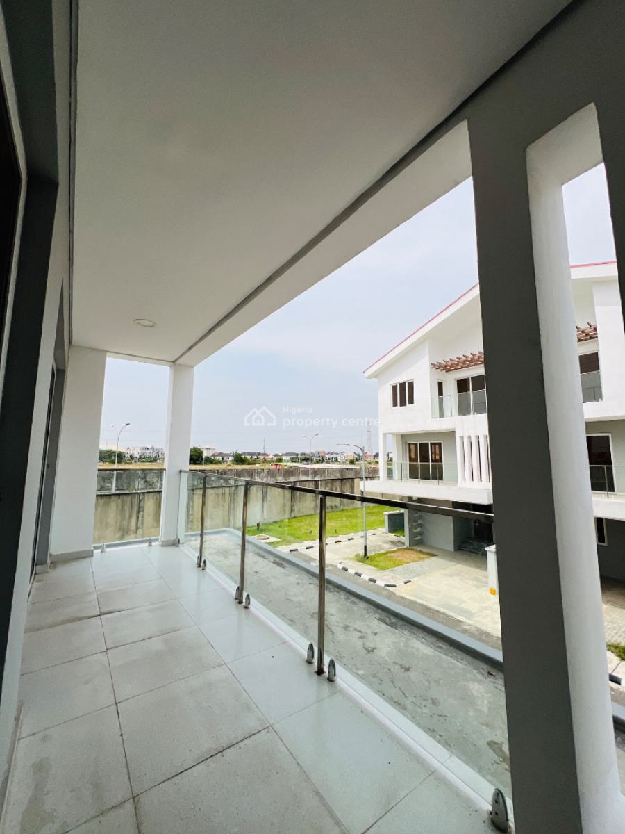 4 Bedroom Semi Detached Duplex with a Bq with 24hrs Light, Twin Lake Estate, Chevron, Igbo Efon, Lekki, Lagos, Semi-detached Duplex for Rent