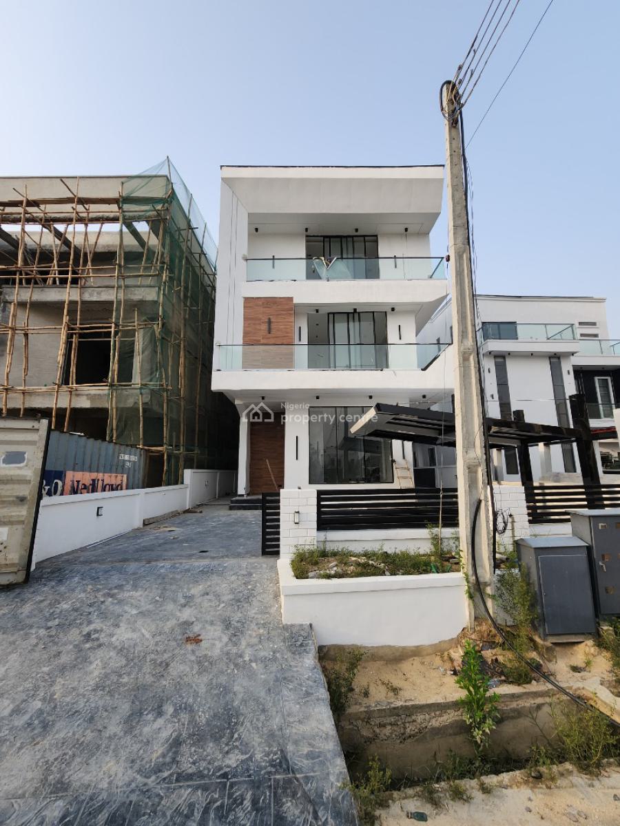 Beautiful 5 Bedroom Detaxhed Duplex with Bq, Swimming Pool, Study/gym, Megamound Estate, Ikota, Lekki, Lagos, Detached Duplex for Sale