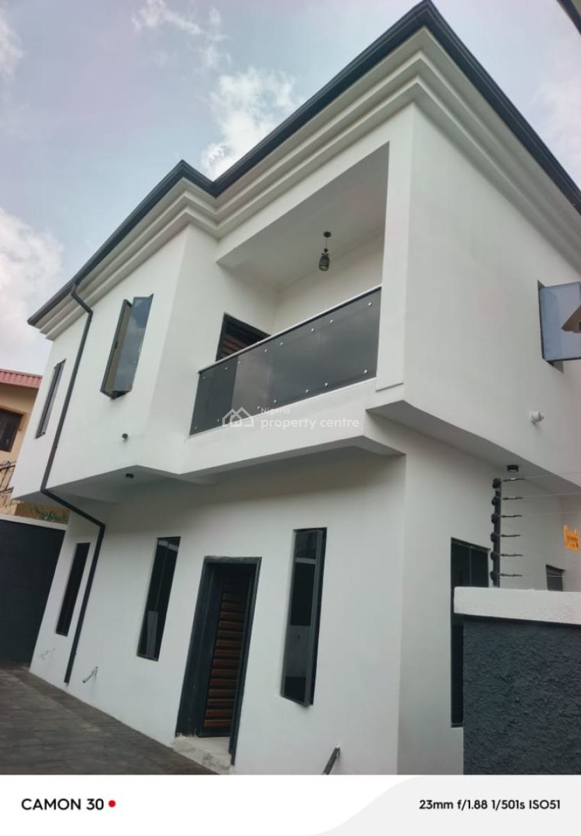 4 Bedroom Detached Duplex with Bq, All Room En Suite with Guest Toilet, Harmony Estate, Gra Phase 1, Magodo, Lagos, Detached Duplex for Sale