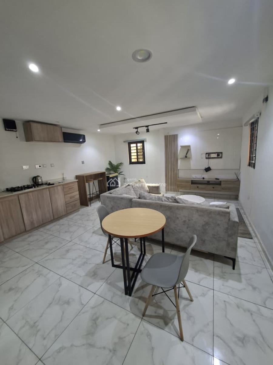 Fully Service Furnished and Unfurnished 1 Bedroom Apartment with & Open Fitted, Lekki Right Hand Side, Lekki Phase 1, Lekki, Lagos, Mini Flat (room and Parlour) for Rent