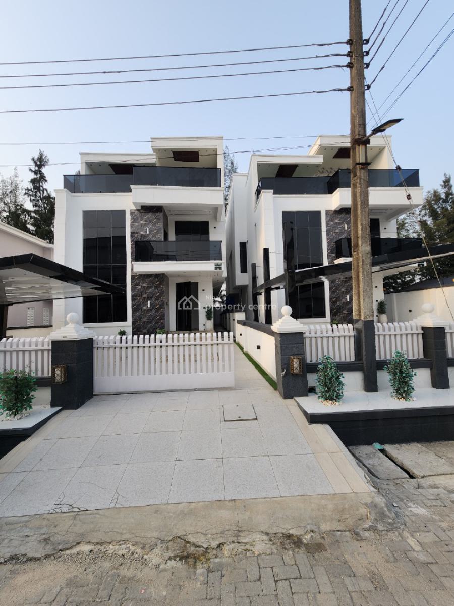 Tastefully Built 5 Bedroom Detached Duplex with Bq, Pool, Cinema, Lekki County Homes, Ikota, Lekki, Lagos, Detached Duplex for Sale