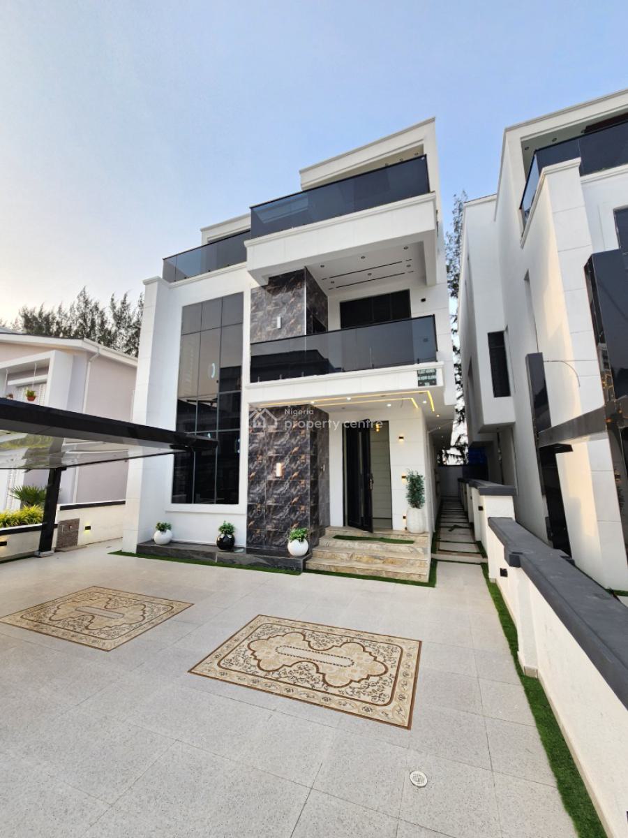 Tastefully Built 5 Bedroom Detached Duplex with Bq, Pool, Cinema, Lekki County Homes, Ikota, Lekki, Lagos, Detached Duplex for Sale