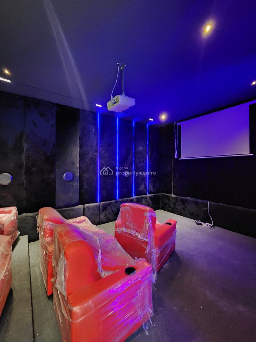 Tastefully Built 5 Bedroom Detached Duplex with Bq, Pool, Cinema, Lekki County Homes, Ikota, Lekki, Lagos, Detached Duplex for Sale