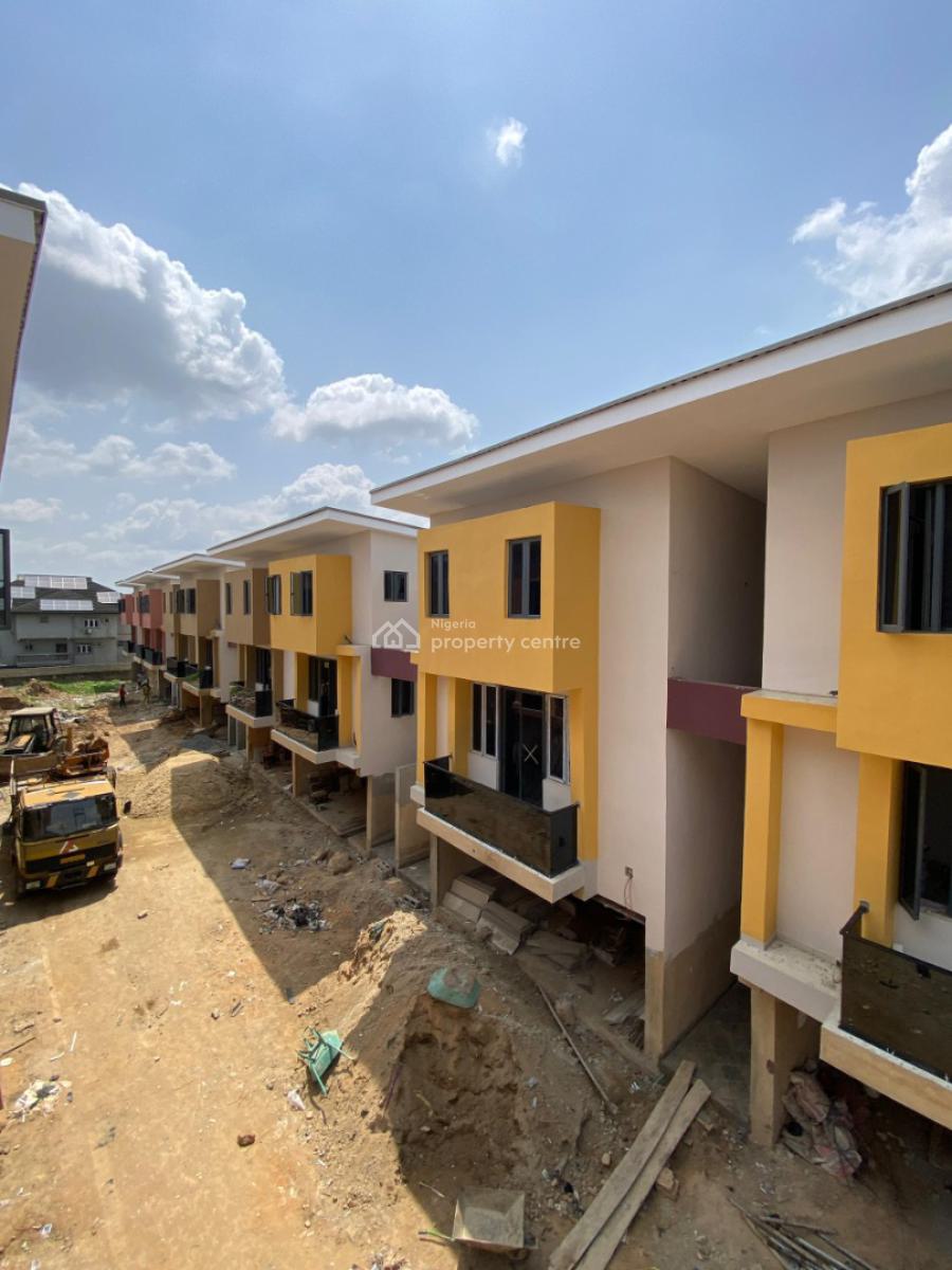 Magnificently Built 4-bedroom Terrace Duplex Plus Bq and a Car Garage, Adeniyi Jones, Ikeja, Lagos, Terraced Duplex for Sale