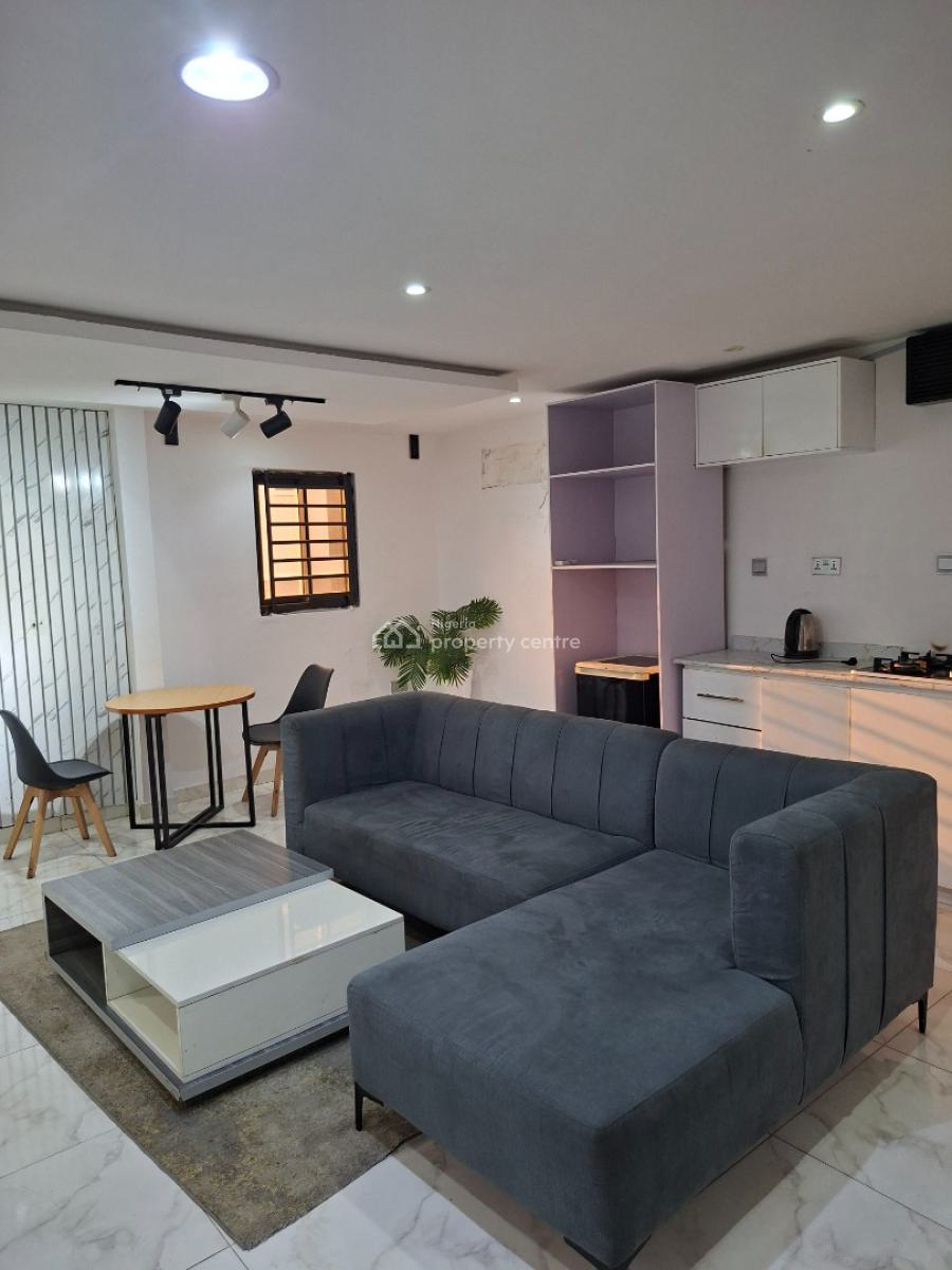 Direct Fully Service & Furnished One Bedroom Flat, Lekki Phase 1 Right Hand Side, Lekki Phase 1, Lekki, Lagos, Mini Flat (room and Parlour) for Rent