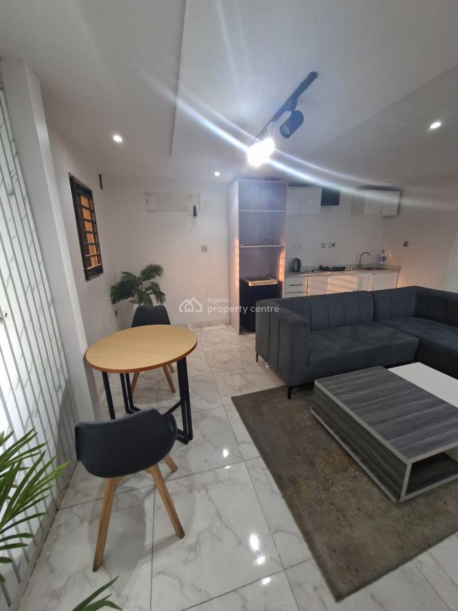 Direct Fully Service & Furnished One Bedroom Flat, Lekki Phase 1 Right Hand Side, Lekki Phase 1, Lekki, Lagos, Mini Flat (room and Parlour) for Rent