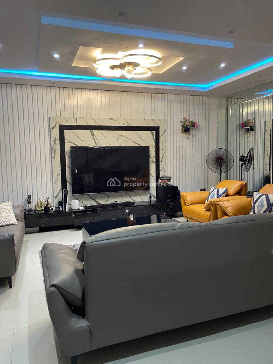 Well Furnished 3 Bedrooms Terrace Duplex, Chevron Drive, Lekki, Lagos, Terraced Duplex for Rent