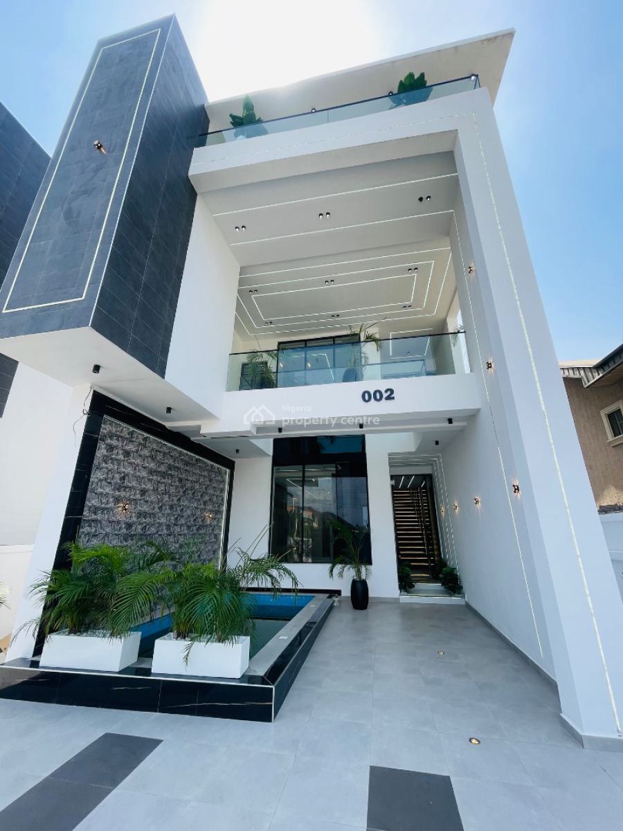 Modern 4 Bedroom Fully Detached Duplex with Swimming Pool & Gym, Ikota Villa, Lekki, Lagos, Detached Duplex for Sale