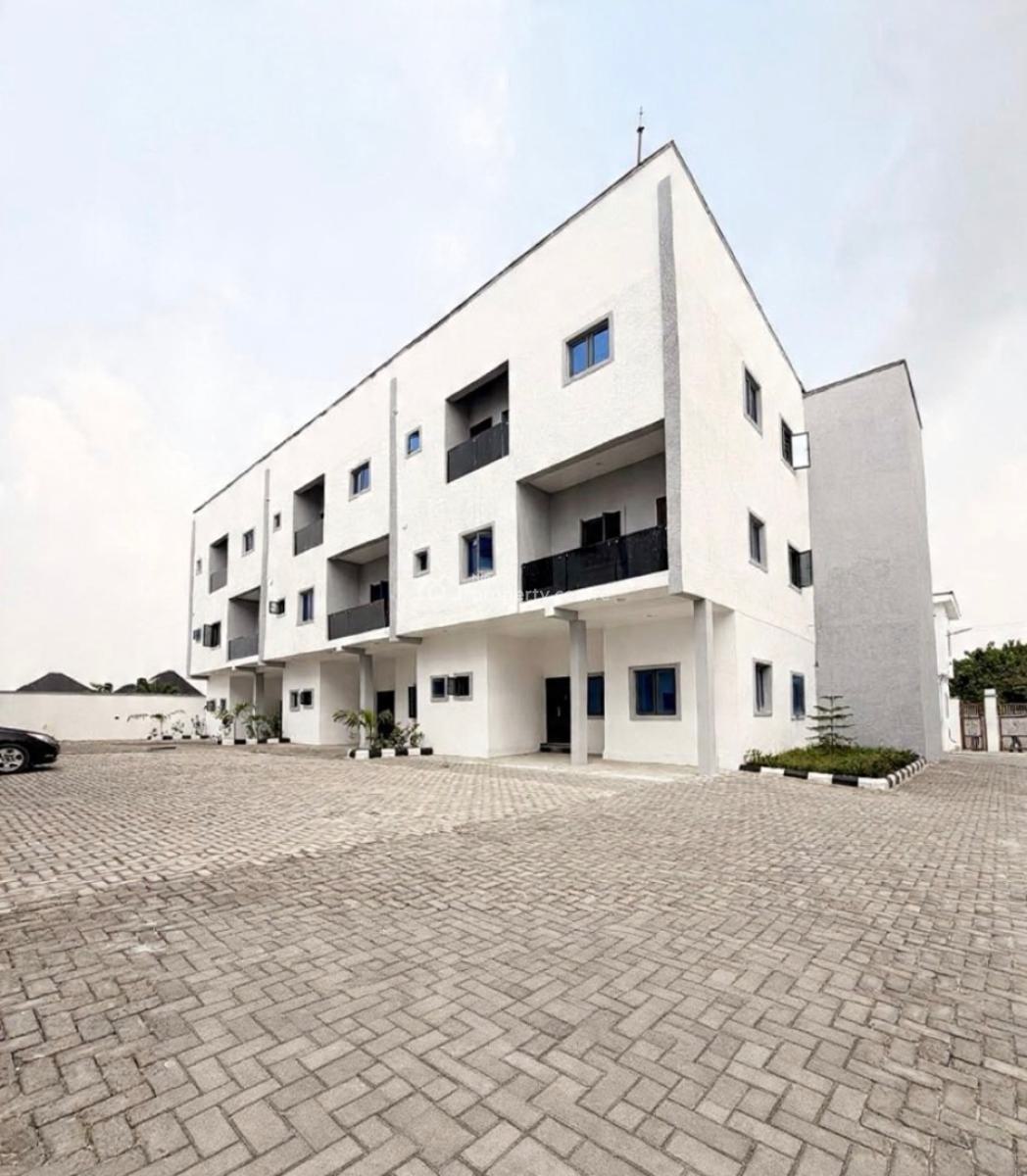 Lovely 4 Bedroom Terrace Duplex with Bq, Sangotedo, Ajah, Lagos, Terraced Duplex for Sale