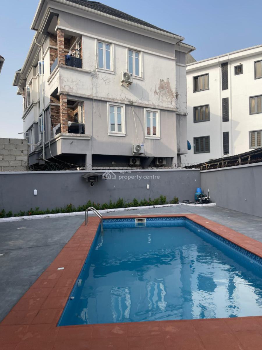 Brand New 4bedroom Duplex with a Bq Fully Serviced with Swimming Pool, Ologolo, Lekki, Lagos, House for Rent
