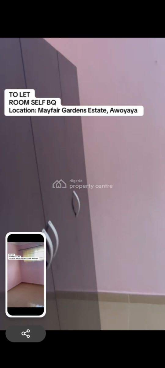 Luxury Single Room Ensuite Self Contained Apartment., Mayfair Gardens Estate, Awoyaya, Ibeju Lekki, Lagos, Self Contain (single Rooms) for Rent