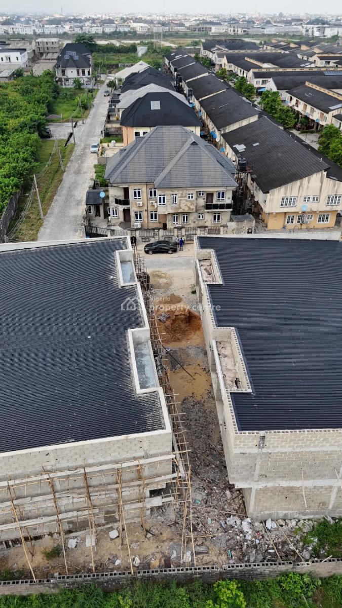 Modern 3-bedroom Terrace with Bq -- Hitech Road, Ajah, Hitech Road, Behind Lagos Business School, Ajah, Ajah, Lagos, Terraced Duplex for Sale