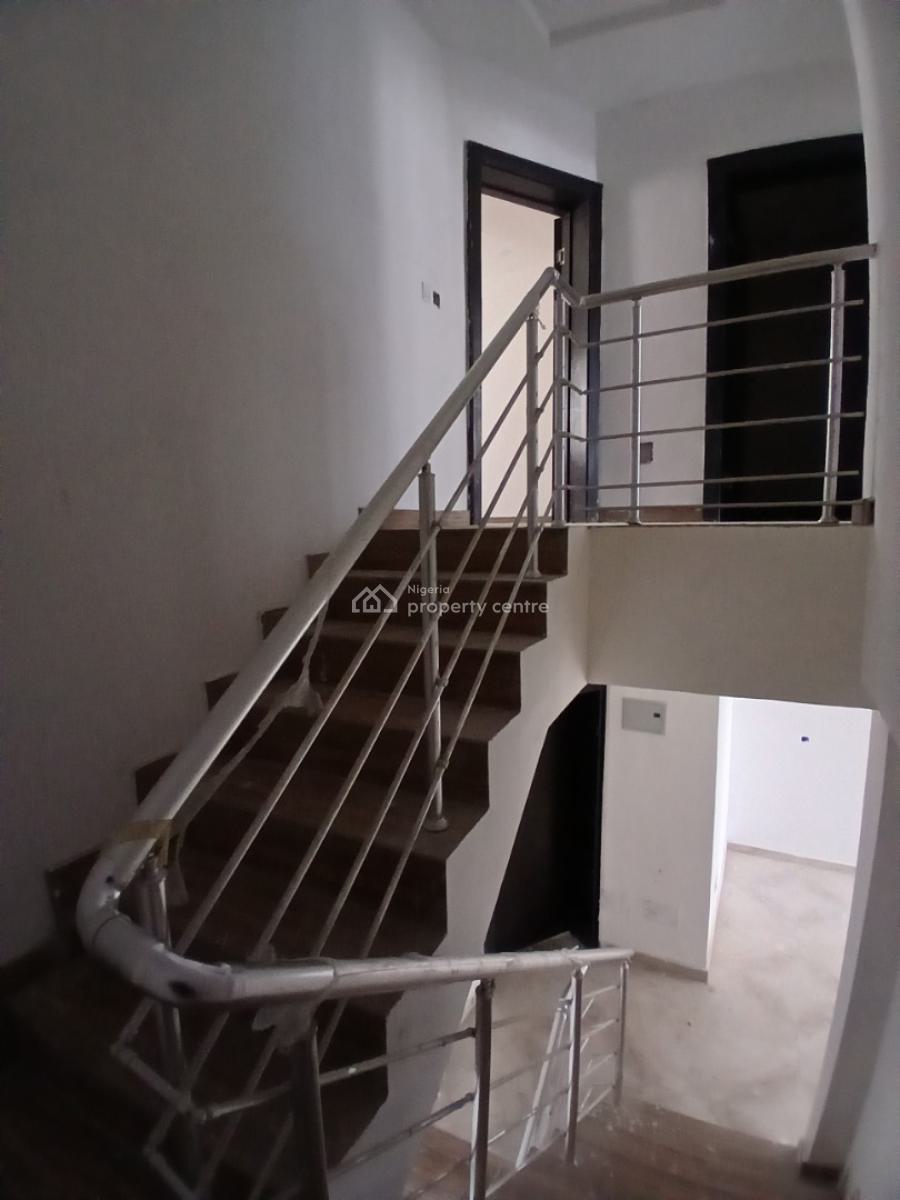Newly Built and Serviced 4 Bedroom En-suite Townhouse with an Enclosed, Ikate Elegushi, Lekki, Lagos, Terraced Duplex for Sale