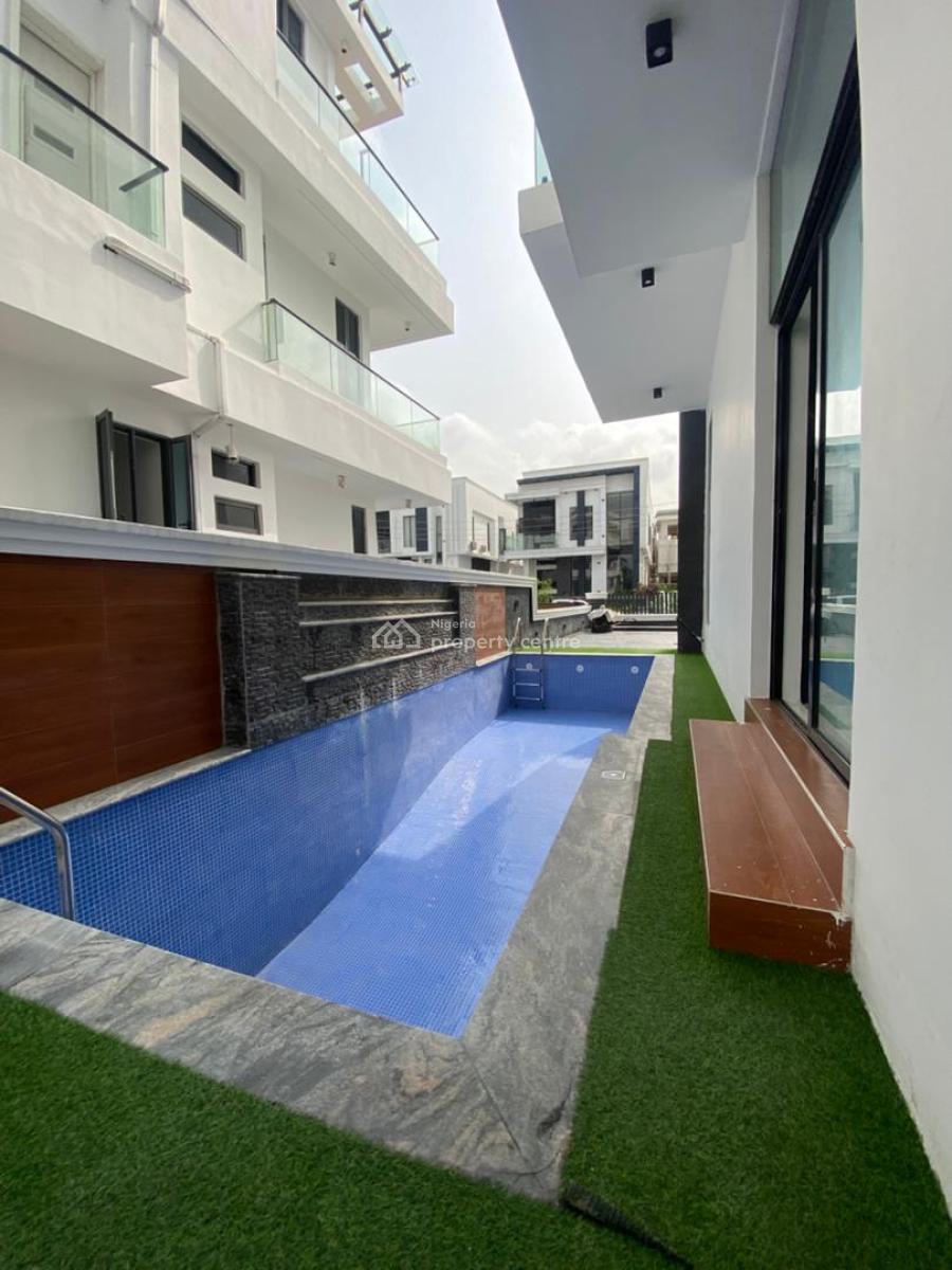 Beautifully Built 5 Bedroom Fully Detached Duplex - Bq- Ikot, Ikota, Lekki, Lagos, Detached Duplex for Sale