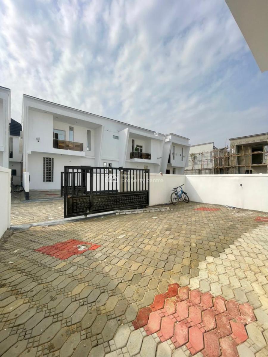 Contemporary 4 Bedroom Semi Detached Duplex with Bq, Ikota, Lekki, Lagos, Semi-detached Duplex for Sale