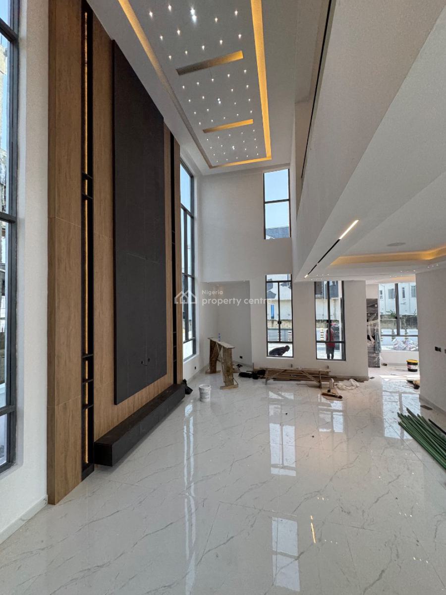 Newly Built 5bedroom Fully Detached Duplex with a Pool, Cinema, Kitche, Ikota, Lekki, Lagos, Detached Duplex for Sale