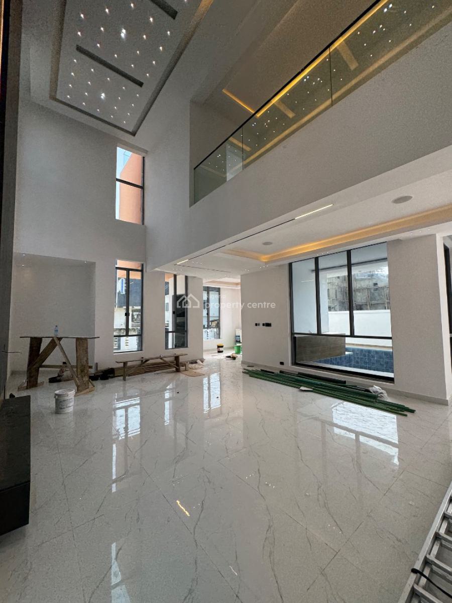 Newly Built 5bedroom Fully Detached Duplex with a Pool, Cinema, Kitche, Ikota, Lekki, Lagos, Detached Duplex for Sale