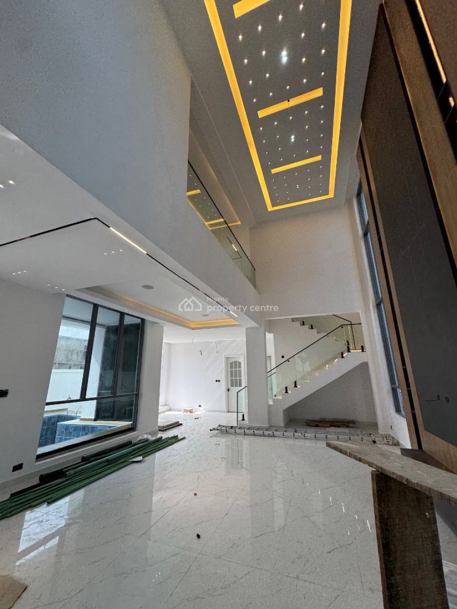 Newly Built 5bedroom Fully Detached Duplex with a Pool, Cinema, Kitche, Ikota, Lekki, Lagos, Detached Duplex for Sale