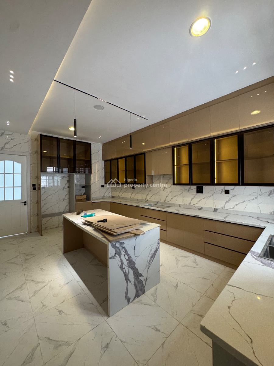 Newly Built 5bedroom Fully Detached Duplex with a Pool, Cinema, Kitche, Ikota, Lekki, Lagos, Detached Duplex for Sale