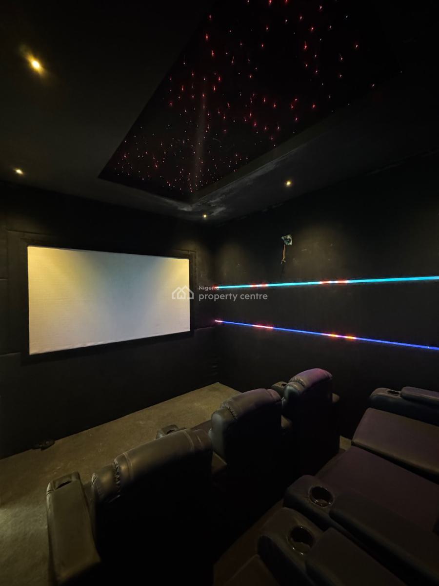 Newly Built 5bedroom Fully Detached Duplex with a Pool, Cinema, Kitche, Ikota, Lekki, Lagos, Detached Duplex for Sale