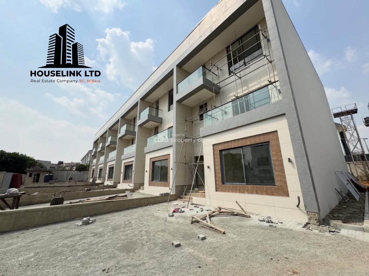 Privately Gated Newly Built 5 Bedroom Terrace Duplex with Bq Available, Diplomatic Zone, Katampe Extension Abuja, Katampe Extension, Katampe, Abuja, Terraced Duplex for Sale
