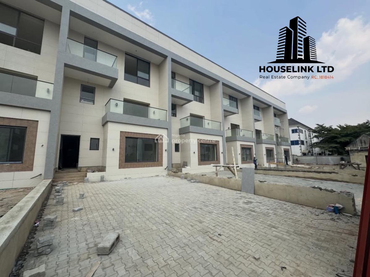 Privately Gated Newly Built 5 Bedroom Terrace Duplex with Bq Available, Diplomatic Zone, Katampe Extension Abuja, Katampe Extension, Katampe, Abuja, Terraced Duplex for Sale