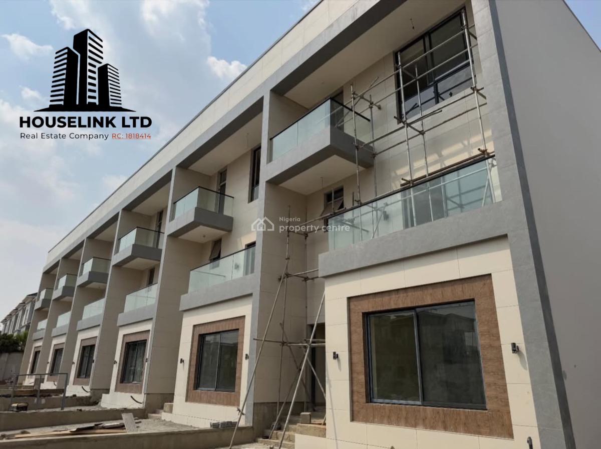 Privately Gated Newly Built 5 Bedroom Terrace Duplex with Bq Available, Diplomatic Zone, Katampe Extension Abuja, Katampe Extension, Katampe, Abuja, Terraced Duplex for Sale