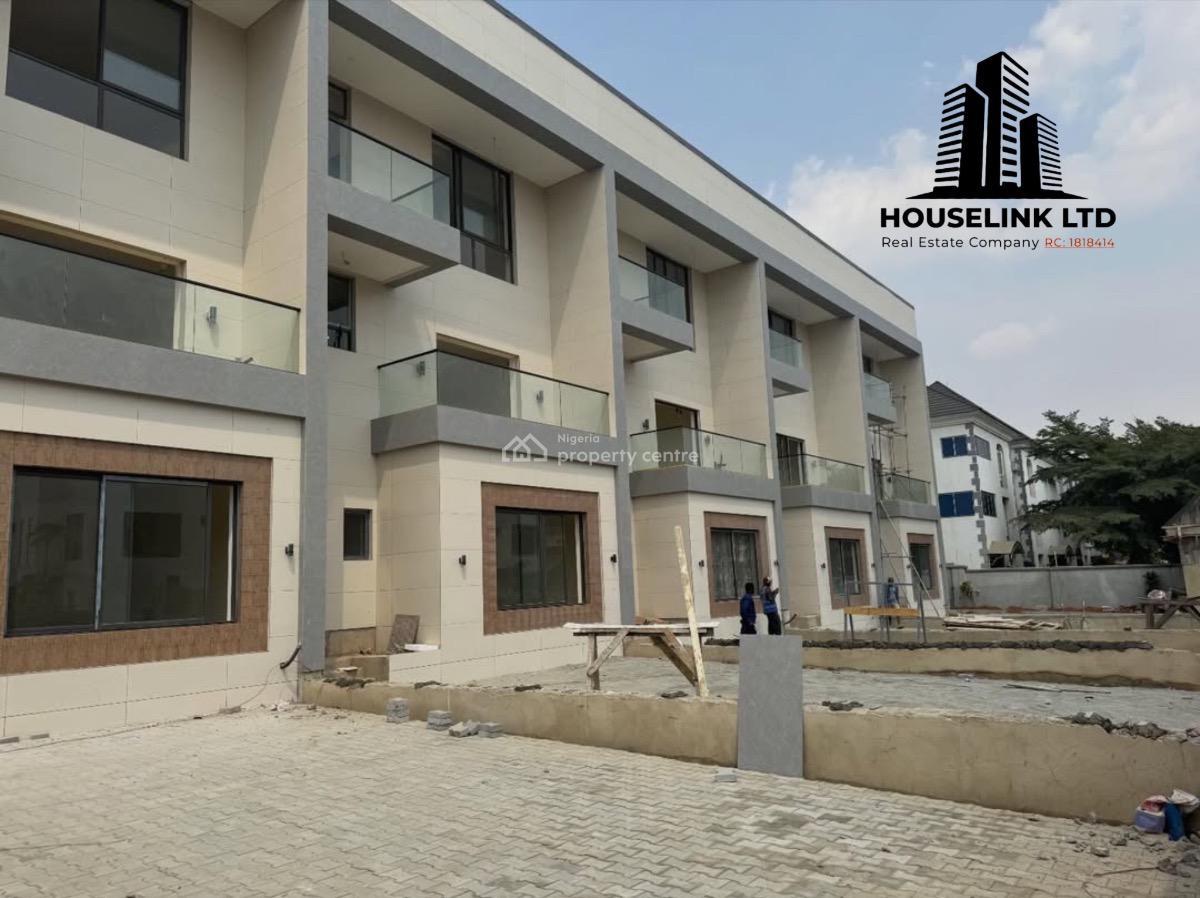 Privately Gated Newly Built 5 Bedroom Terrace Duplex with Bq Available, Diplomatic Zone, Katampe Extension Abuja, Katampe Extension, Katampe, Abuja, Terraced Duplex for Sale