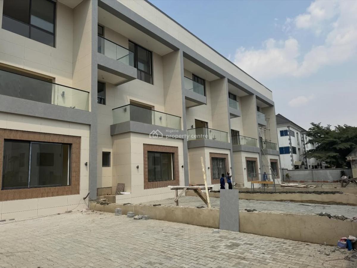 Privately Gated Newly Built 5 Bedroom Terrace Duplex with Bq Available, Katampe Extension Abuja, Katampe Extension, Katampe, Abuja, Terraced Duplex for Sale