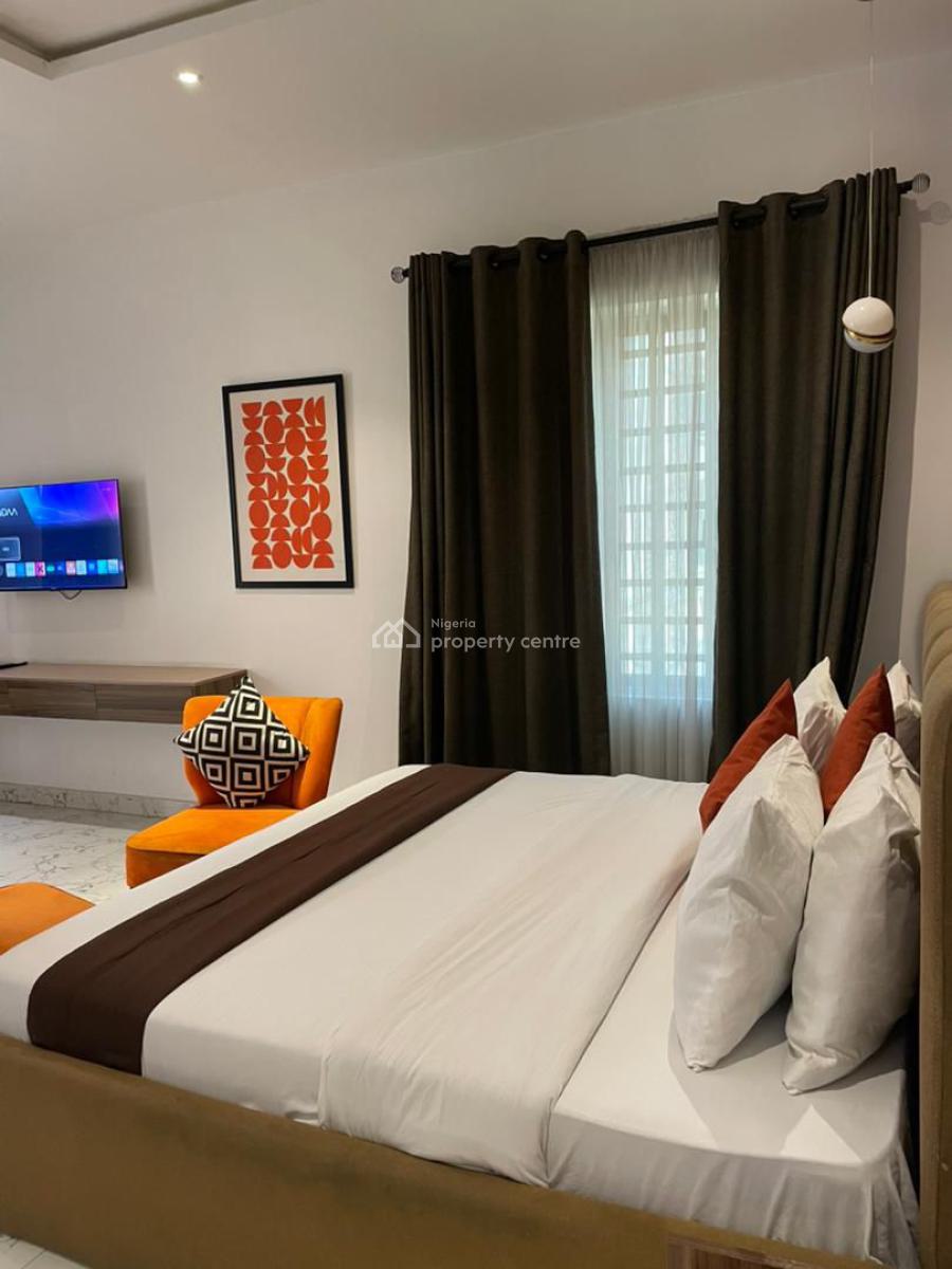 Beautiful 1 Bedroom Apartment, Chisco, Ikate, Lekki, Lagos, Flat / Apartment Short Let