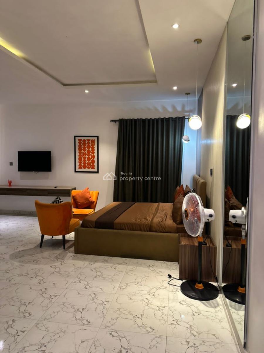 Beautiful 1 Bedroom Apartment, Chisco, Ikate, Lekki, Lagos, Flat / Apartment Short Let