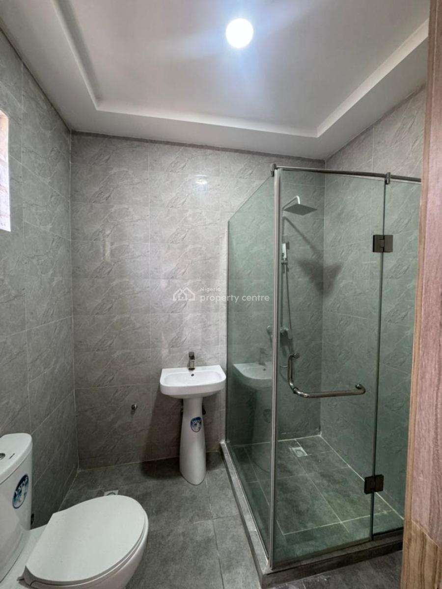 Exquisite 4 Bedroom Terrace Duplex with with  Pool, Ac and Bq, New Road . Chevron Axis, Lekki, Lagos, Terraced Duplex for Rent