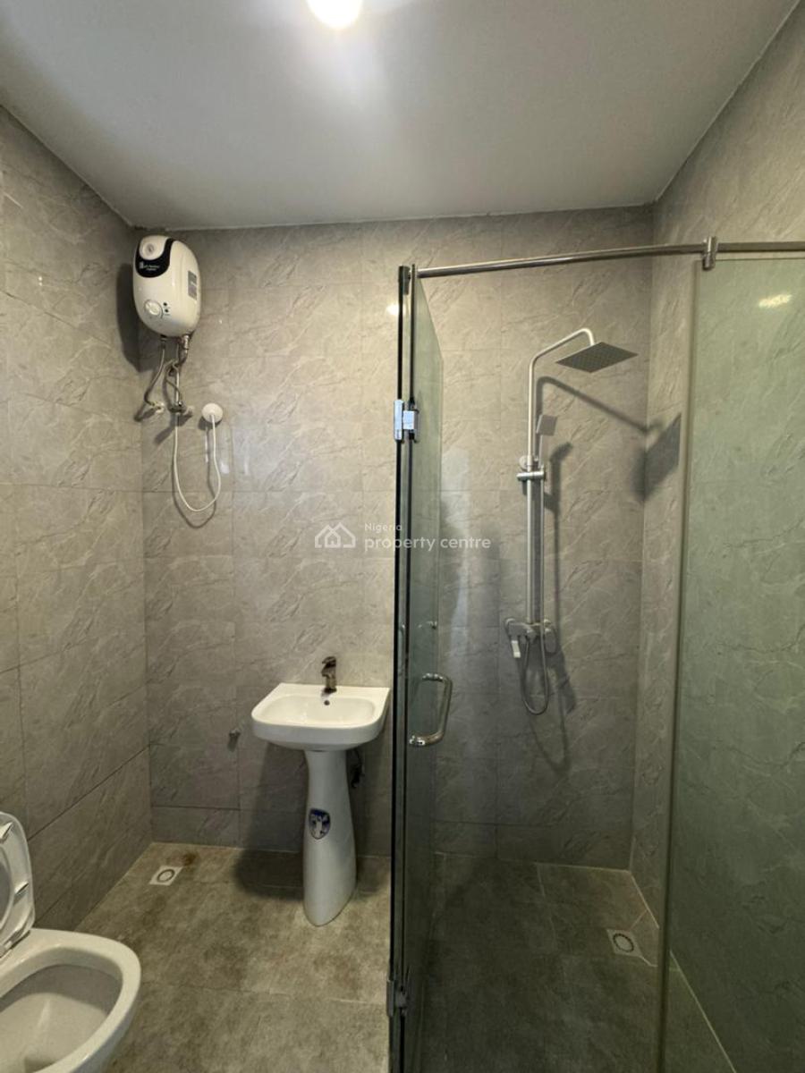 Exquisite 4 Bedroom Terrace Duplex with with  Pool, Ac and Bq, New Road . Chevron Axis, Lekki, Lagos, Terraced Duplex for Rent