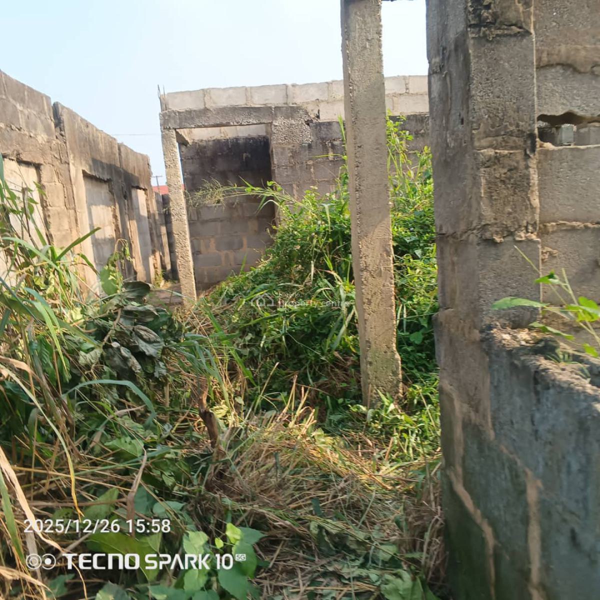 Uncompleted Building, Aparadija, Ikola, Ipaja, Lagos, Detached Bungalow for Sale
