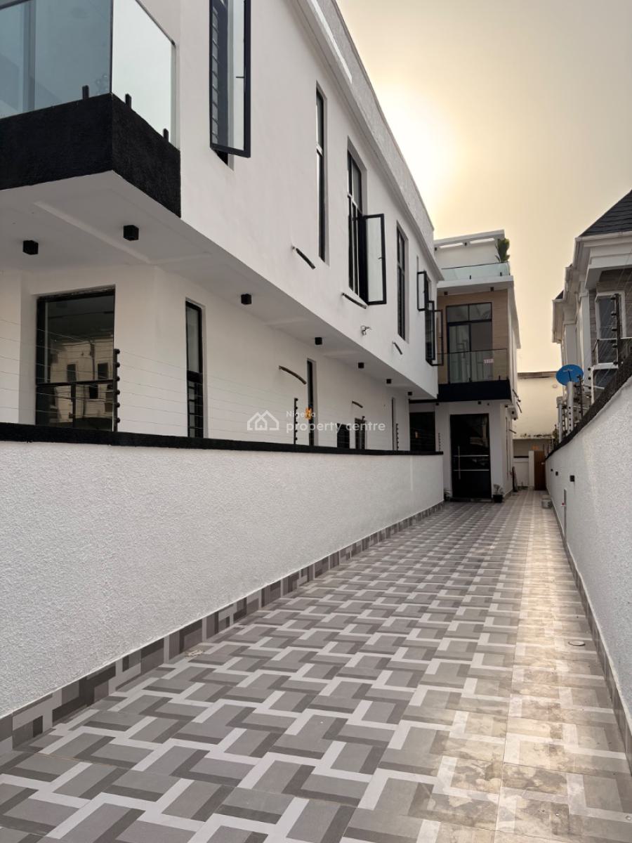 Spacious New 4 Bedroom Semi Detached Duplex with Bq, Royal Pine Estate Before Orchid General Hospital, Orchid Road, Lekki, Lagos, Semi-detached Duplex for Rent