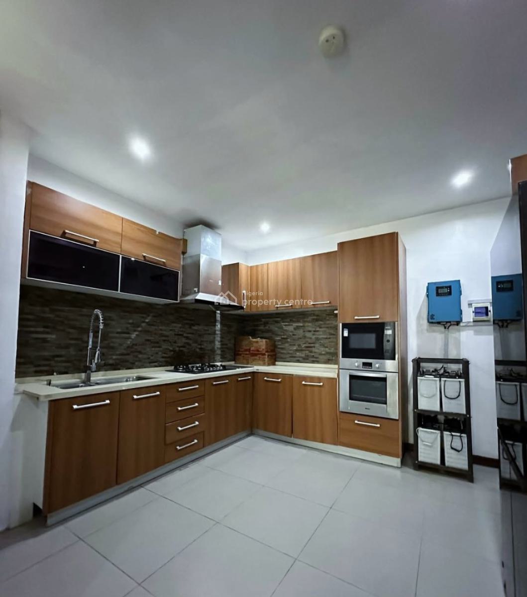 Serviced with 24/7 Power Supply 3 Bedroom En-suite Flat with Fully Fit, Ikoyi, Lagos, Flat / Apartment for Rent