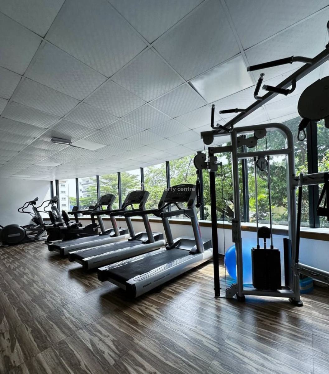 Serviced with 24/7 Power Supply 3 Bedroom En-suite Flat with Fully Fit, Ikoyi, Lagos, Flat / Apartment for Rent