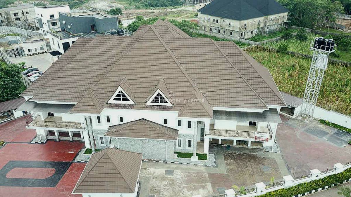 Spacious 5-bedroom Semi-detached Duplex + Bq + Swimming + Water Founta, Guzape Main, Guzape District, Abuja, Semi-detached Duplex for Sale