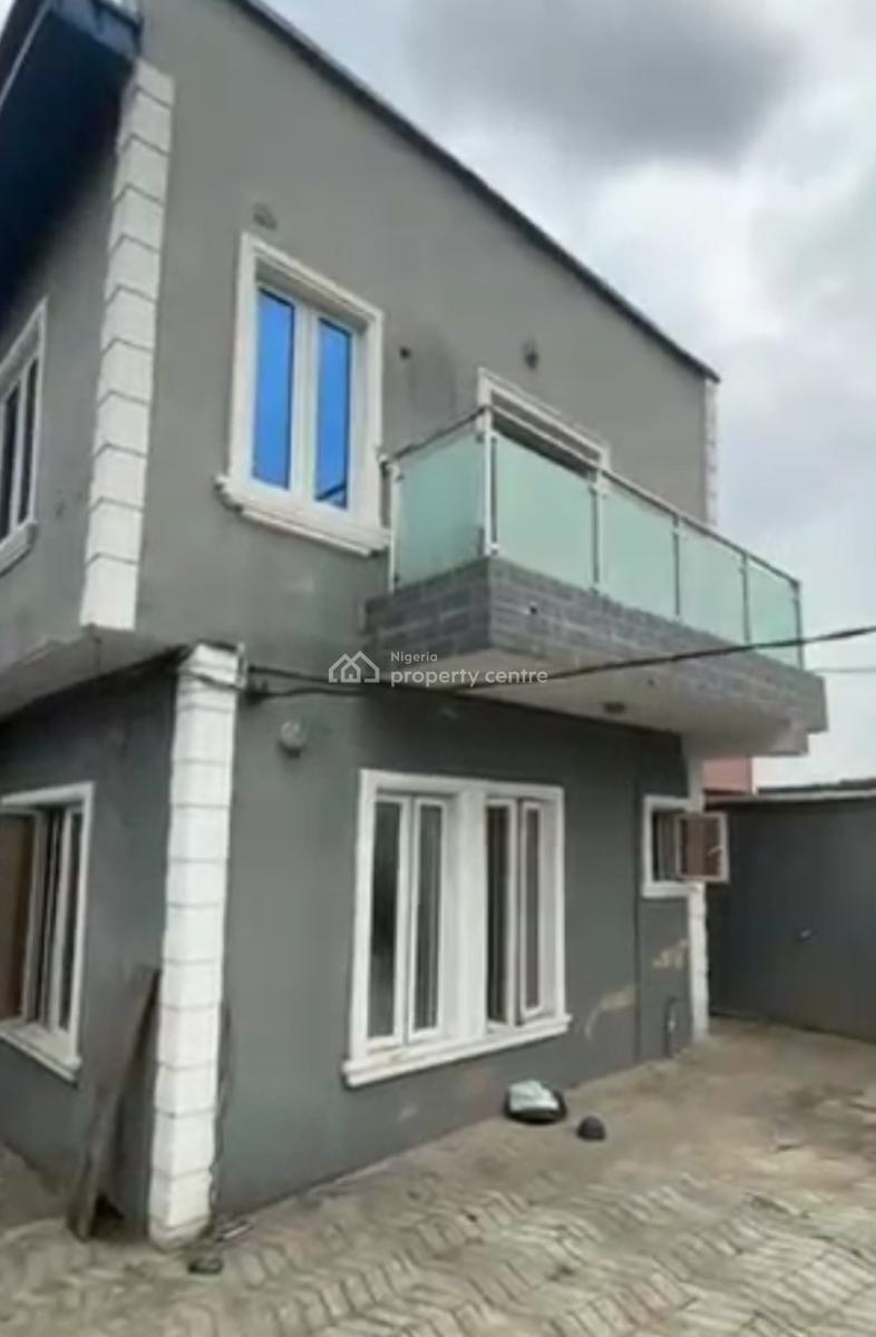 Ogba Lagos Comprises of 4 Bedroom Duplex and Two Numbers of Two (2) Be, Alafia Estate Phase 2 Ogba Lagos with Easy Access From Excellent Hotel, Ogba, Ikeja, Lagos, Detached Duplex for Sale