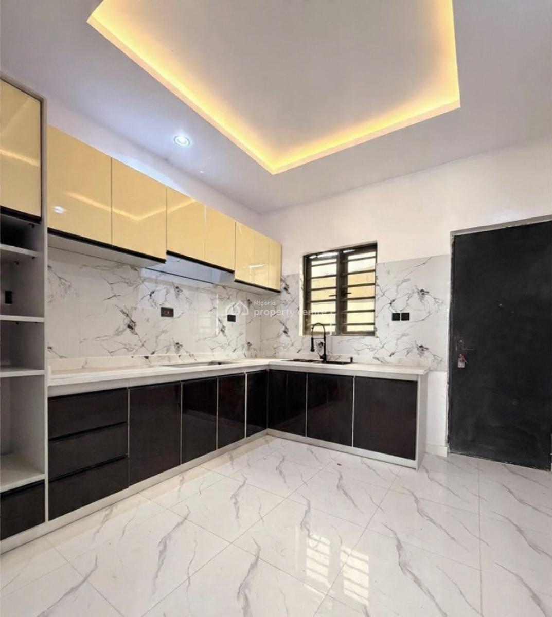 Contemporary 4 Bedroom Terrace Duplex with Bq, Sangotedo, Sangotedo, Ajah, Lagos, Terraced Duplex for Sale