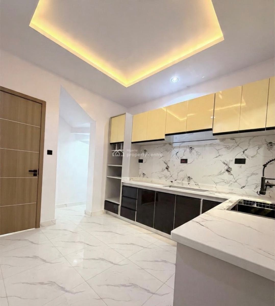 Contemporary 4 Bedroom Terrace Duplex with Bq, Sangotedo, Sangotedo, Ajah, Lagos, Terraced Duplex for Sale