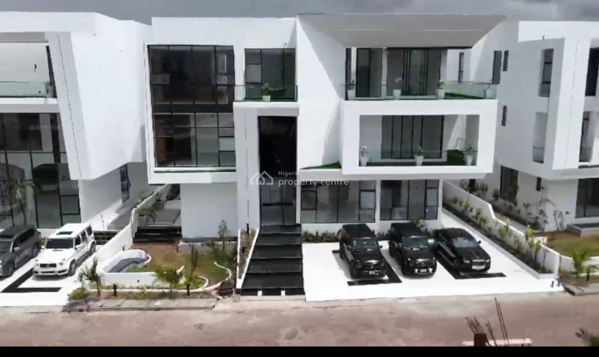 Smart and Automated 5 Bedroom Detached Duplex with Bq, in a Private Estate at Osapa London, Osapa, Lekki, Lagos, Detached Duplex for Sale
