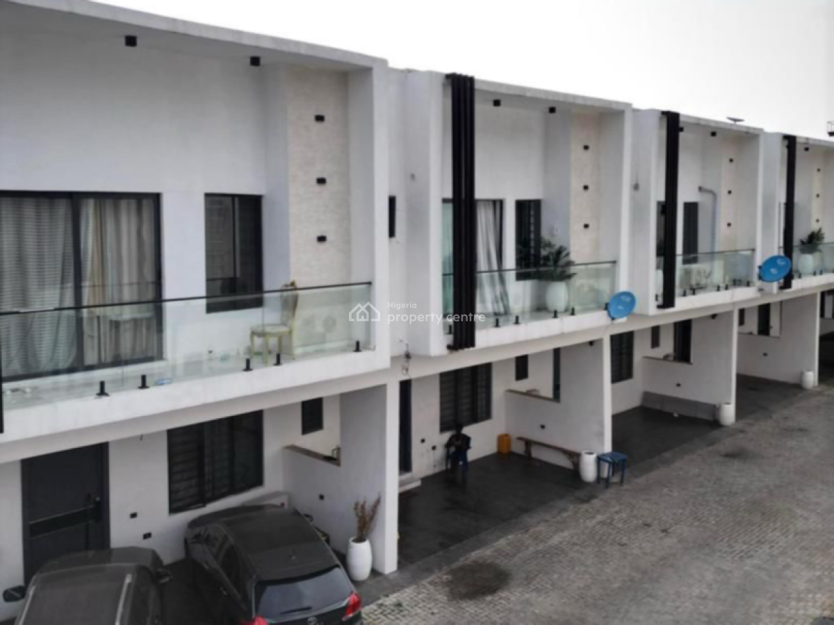 Spacious 4 Bedroom Terrace Duplex in a Well Secured Estate, Ikota, Lekki, Lagos, Terraced Duplex for Sale