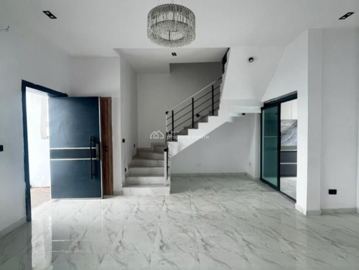 Spacious 4 Bedroom Terrace Duplex in a Well Secured Estate, Ikota, Lekki, Lagos, Terraced Duplex for Sale