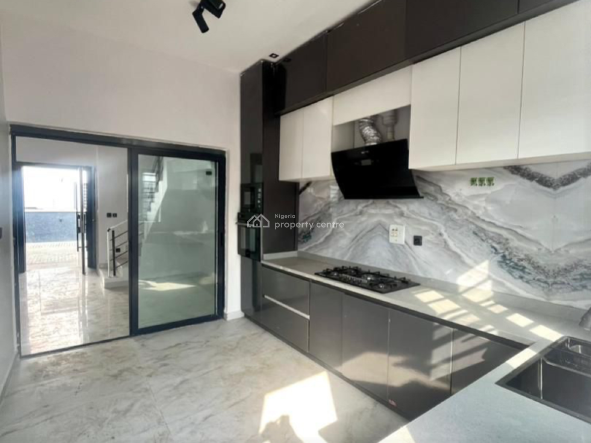 Spacious 4 Bedroom Terrace Duplex in a Well Secured Estate, Ikota, Lekki, Lagos, Terraced Duplex for Sale