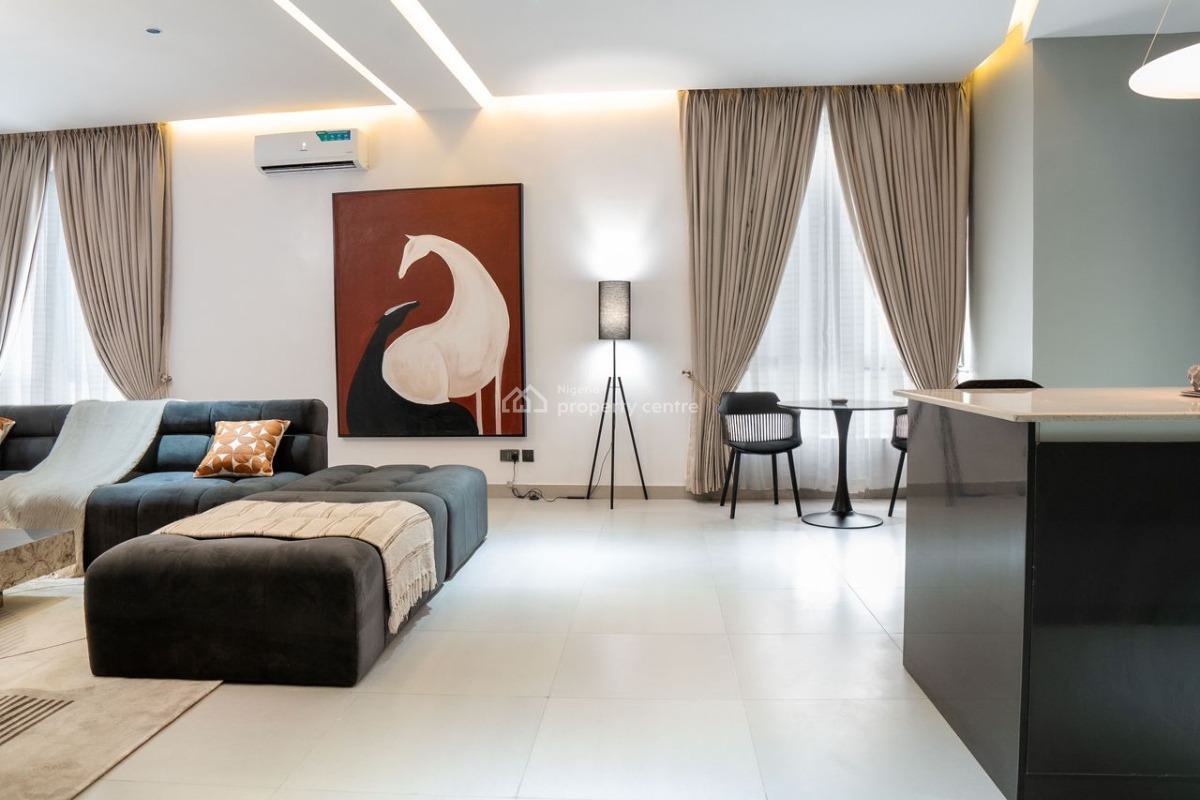 Modern 2 Bedroom Serviced Apartment, Tiffany Apartment, Lekki Phase 1, Lekki, Lagos, Flat / Apartment Short Let