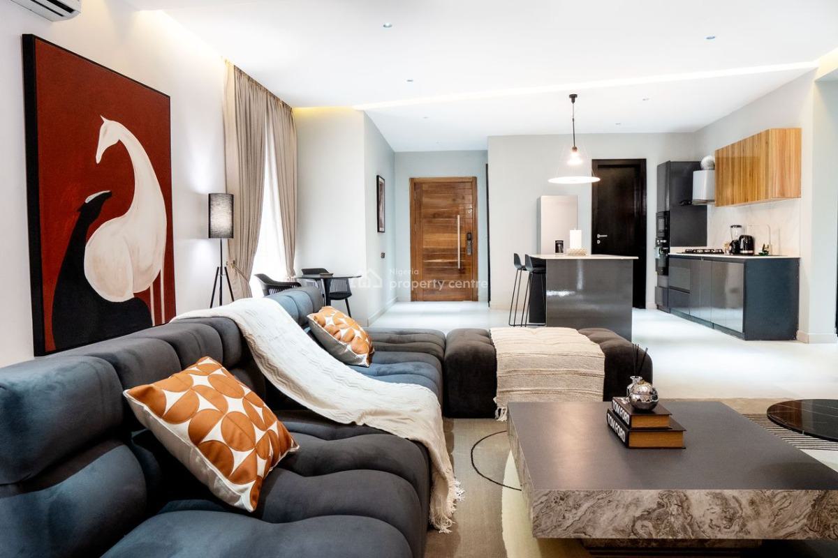 Modern 2 Bedroom Serviced Apartment, Tiffany Apartment, Lekki Phase 1, Lekki, Lagos, Flat / Apartment Short Let