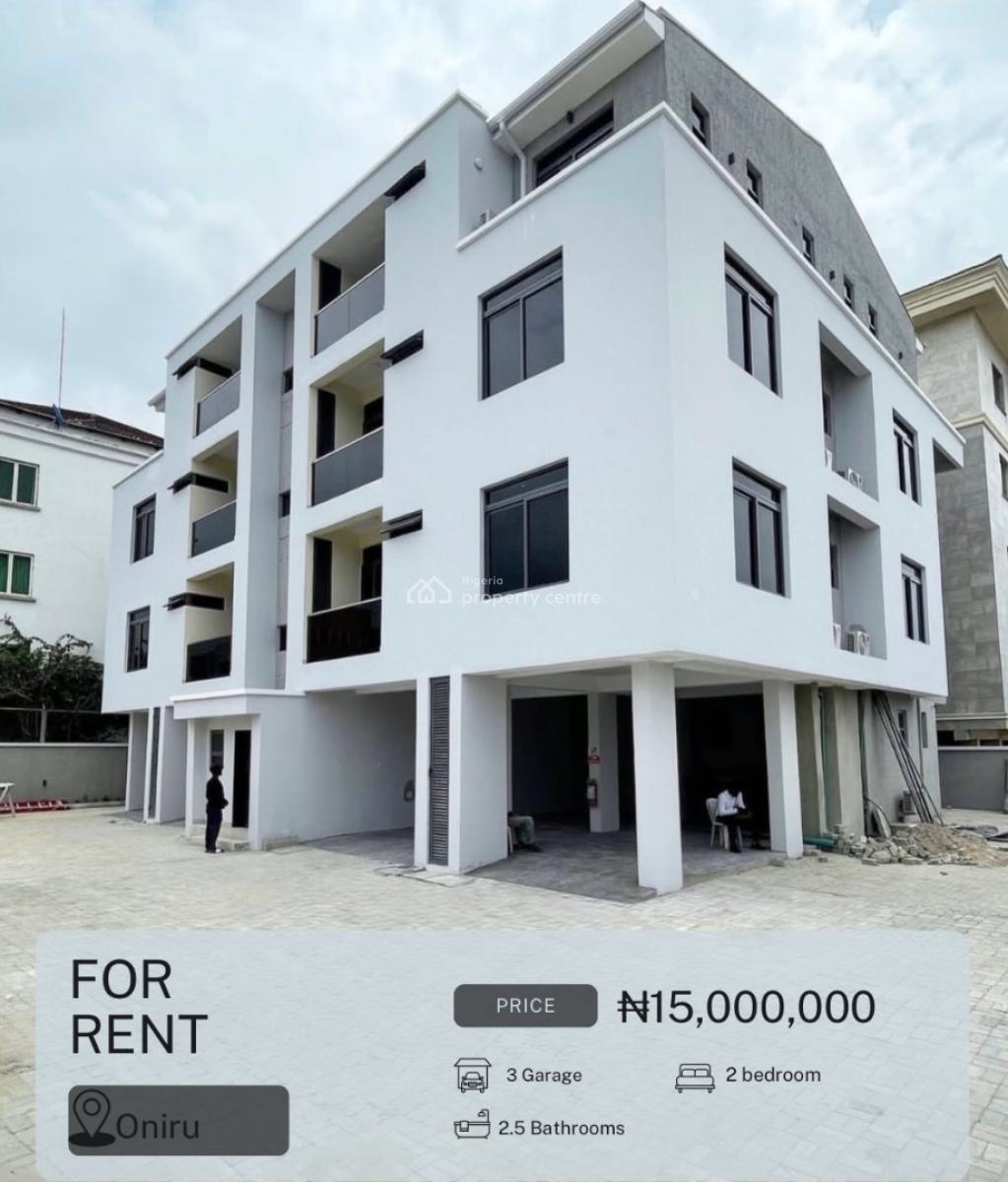 Beautiful Luxury 2 Bedroom Apartment, Oniru, Victoria Island (vi), Lagos, House for Rent