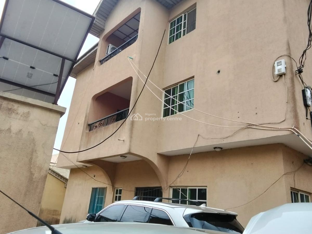 Block of 7 Flats Comprises of 5 Unit of 3 Bedroom, 1 Unit of 2 Bedroom, Ajao Estate, Isolo, Lagos, Block of Flats for Sale