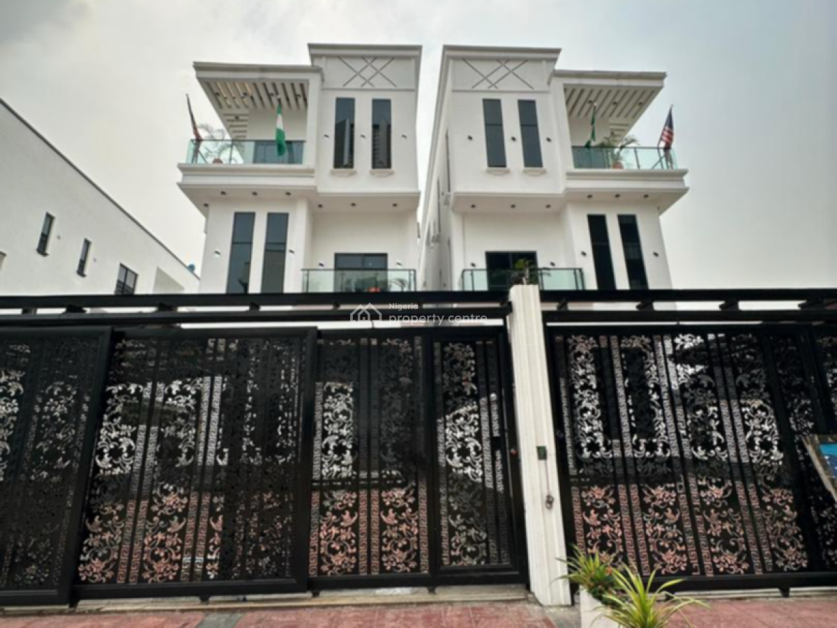 Exquisite 4 Bedroom Detached Duplex with Swimming Pool and Bq, Ikate, Lekki, Lagos, Detached Duplex for Sale